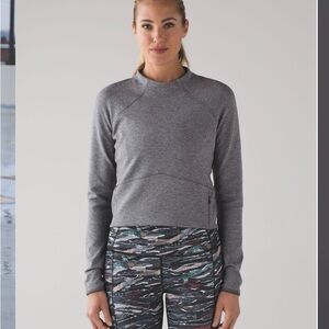 Lululemon Hill and Valley Mock neck